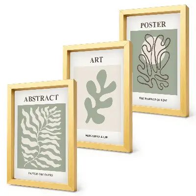 Henri Matisse virágos plakát szett modern keretezett kivitelben