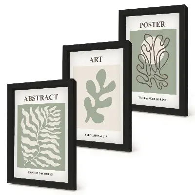 Henri Matisse virágos plakát szett modern keretezett kivitelben