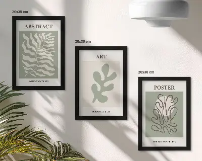 Henri Matisse virágos plakát szett modern keretezett kivitelben