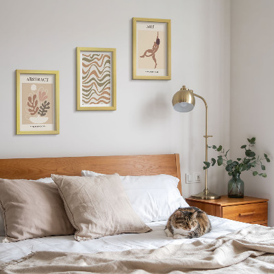 Modern keretezett kép szett Matisse bohém absztrakt formák és minták