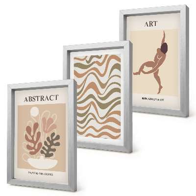 Modern keretezett kép szett Matisse bohém absztrakt formák és minták