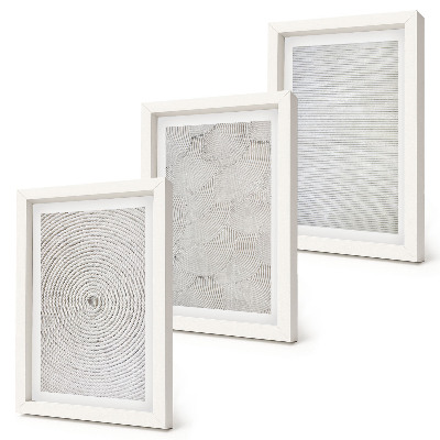 Modern keretezett kép szett Geometrikus karton modern minták