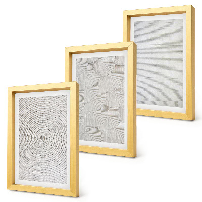 Modern keretezett kép szett Geometrikus karton modern minták
