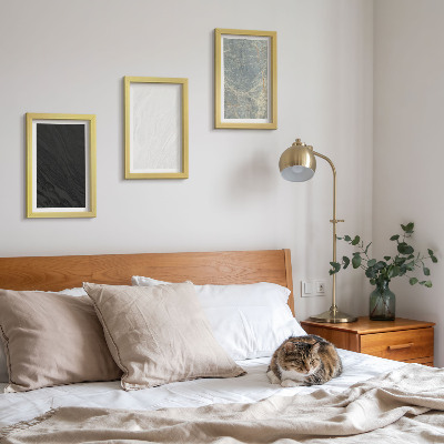 Modern keretezett kép szett Különböző színű elegáns kőszerkezetek