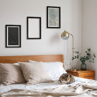 Modern keretezett kép szett Különböző színű elegáns kőszerkezetek