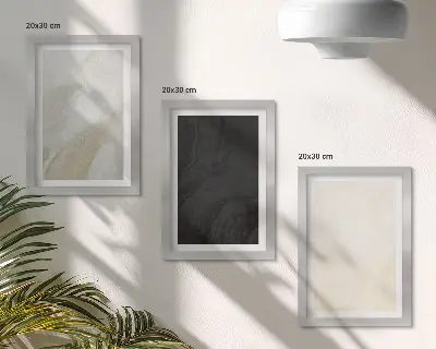 Modern keretezett képszett minimalista szerkezetek különböző árnyalatokban
