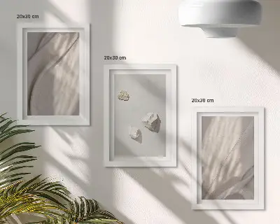 Modern keretezett képszett modern bohém stílusú építmények közeli ábrázolásával