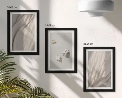 Modern keretezett képszett modern bohém stílusú építmények közeli ábrázolásával