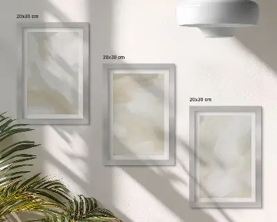 Modern keretezett képszett festék textúra mintás minimalista motívumokkal