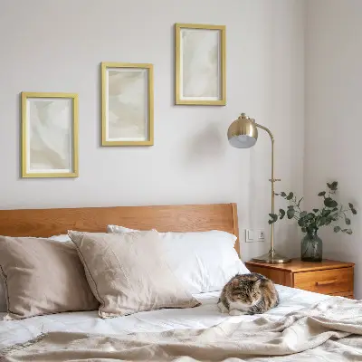 Modern keretezett képszett festék textúra mintás minimalista motívumokkal