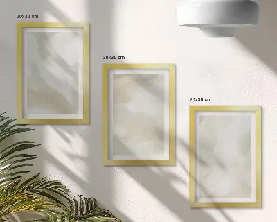 Modern keretezett képszett festék textúra mintás minimalista motívumokkal
