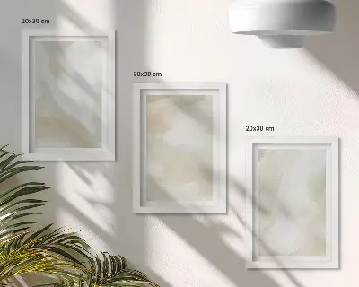 Modern keretezett képszett festék textúra mintás minimalista motívumokkal