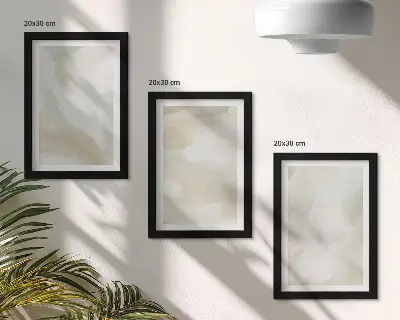 Modern keretezett képszett festék textúra mintás minimalista motívumokkal