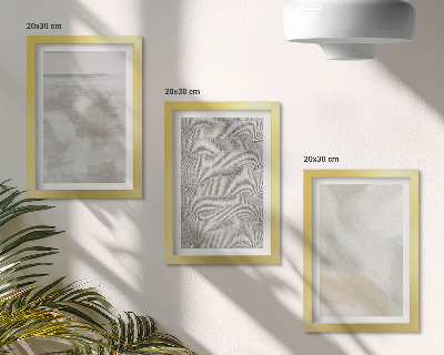 Modern keretezett kép szett Absztrakció a designban, modern festészet textúrák