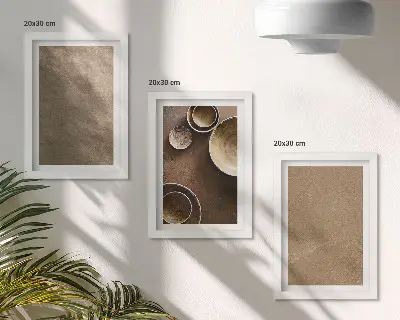 Modern keretezett képszett kőszerkezetek minimalista stílusban