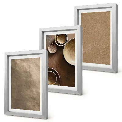 Modern keretezett képszett kőszerkezetek minimalista stílusban