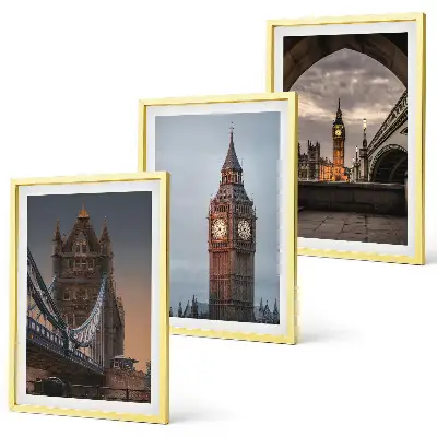 London Bridge és Big Ben fali dekorációs képkészlet többrészes falikép