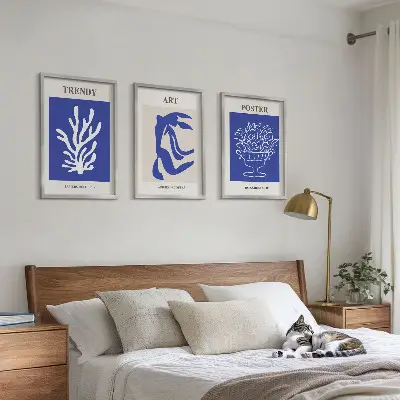 Matisse absztrakt poszterkészlet fali dekorációs képkészlet
