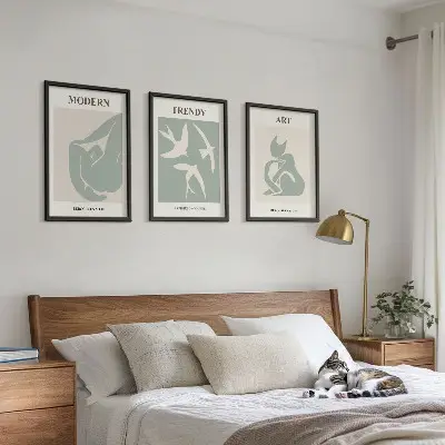 Matisse absztrakt figurák falikép szett dekoratív falikép készlet