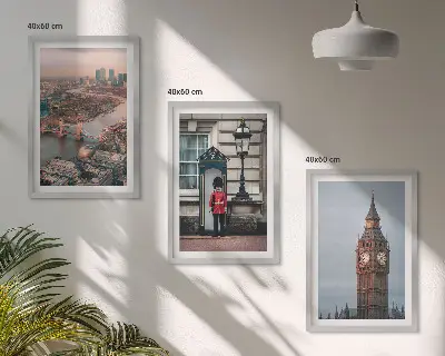 Londoni híd és Big Ben fali képkészlet dekoratív falikép szett