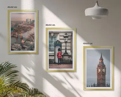 Londoni híd és Big Ben fali képkészlet dekoratív falikép szett
