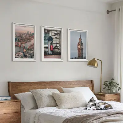 Londoni híd és Big Ben fali képkészlet dekoratív falikép szett