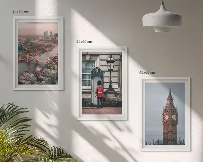 Londoni híd és Big Ben fali képkészlet dekoratív falikép szett