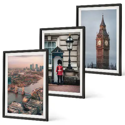 Londoni híd és Big Ben fali képkészlet dekoratív falikép szett