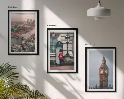 Londoni híd és Big Ben fali képkészlet dekoratív falikép szett