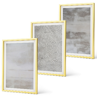 Keretezett kép szett hálószobába Modern minimalista textúrák