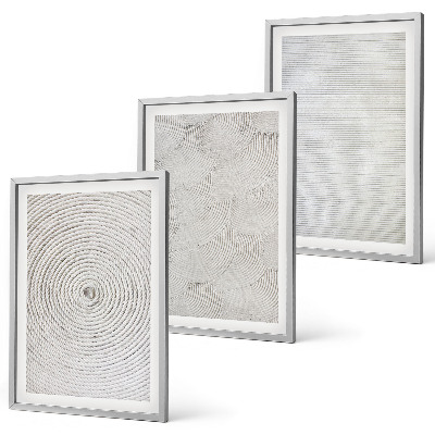 Fali dekoráció kép készlet Geometrikus kartonminták