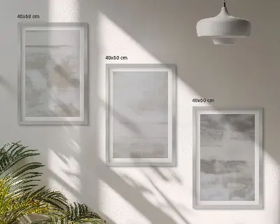 Képes fali dekorációs szett modern kopott textúrákkal