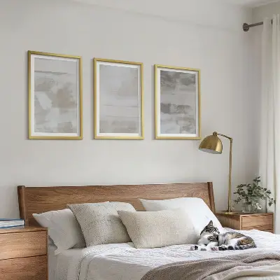 Képes fali dekorációs szett modern kopott textúrákkal