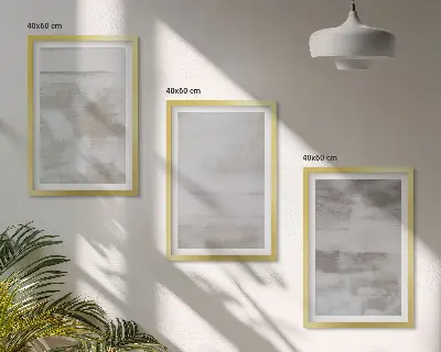 Képes fali dekorációs szett modern kopott textúrákkal