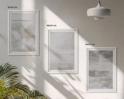Képes fali dekorációs szett modern kopott textúrákkal