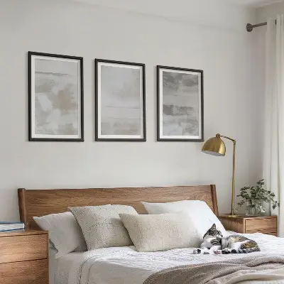 Képes fali dekorációs szett modern kopott textúrákkal