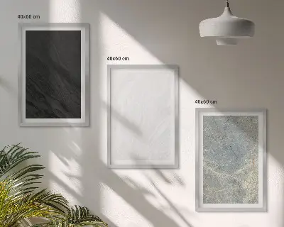Fali dekorációs képkészlet az elegáns kőépítmények színei mintával