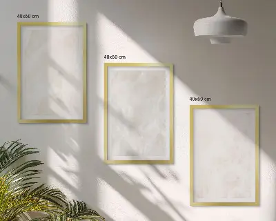 Fali dekorációs képszett az elegáns márvány mintázatával