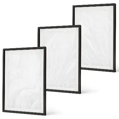 Keretezett képszett hálószobába elegáns márvány mintázatú