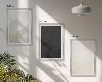 Képkészlet fali dekoráció minimalista árnyalatú szerkezetek