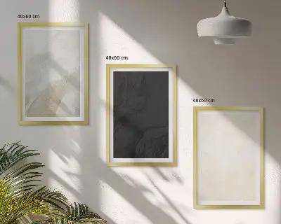 Képkészlet fali dekoráció minimalista árnyalatú szerkezetek