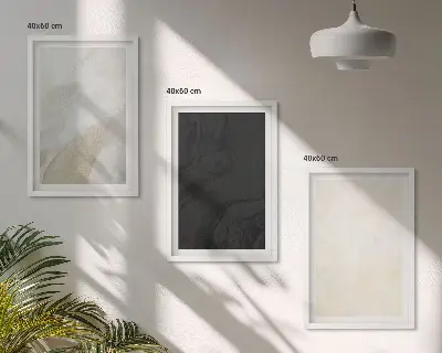 Képkészlet fali dekoráció minimalista árnyalatú szerkezetek