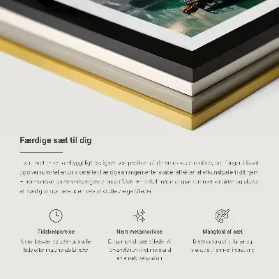 Képkészlet fali dekoráció minimalista árnyalatú szerkezetek