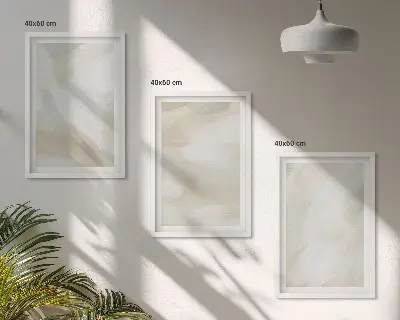 Fali dekorációs képszett festék textúrás minimalista stílusban