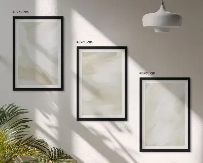 Fali dekorációs képszett festék textúrás minimalista stílusban