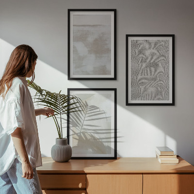 Fali dekoráció kép készlet Absztrakt modern design