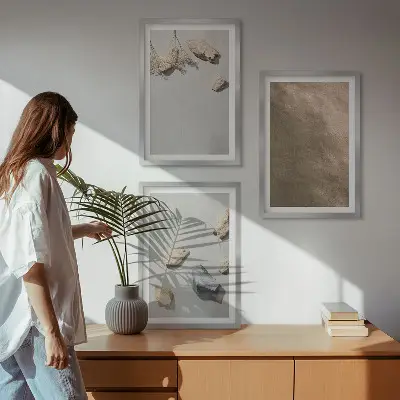 Stones beach természetes képződmények falikép szett keretezett kép szett hálószobába
