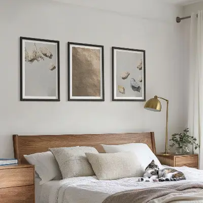 Stones beach természetes képződmények falikép szett keretezett kép szett hálószobába