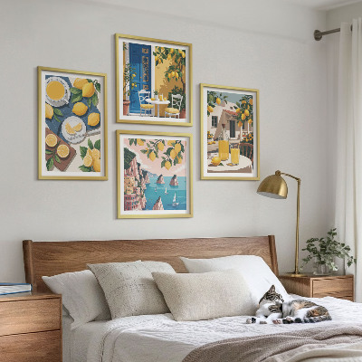 Keretezett poliptichon Terasz Nap Limonádé