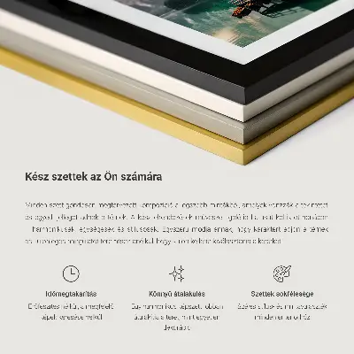 Dekorációs kép készlet nappaliba pasztellszínű virágos pillangós madaras mintával